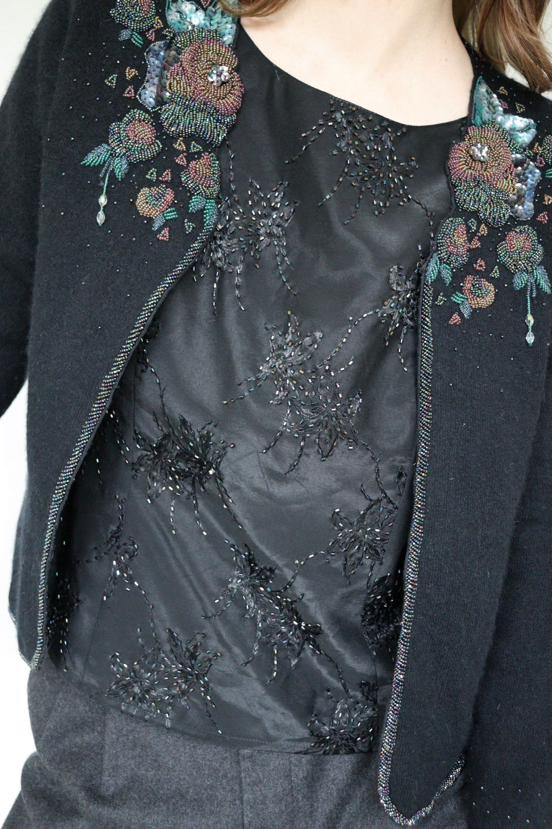 The Floral Spark - cardigan - S up to M