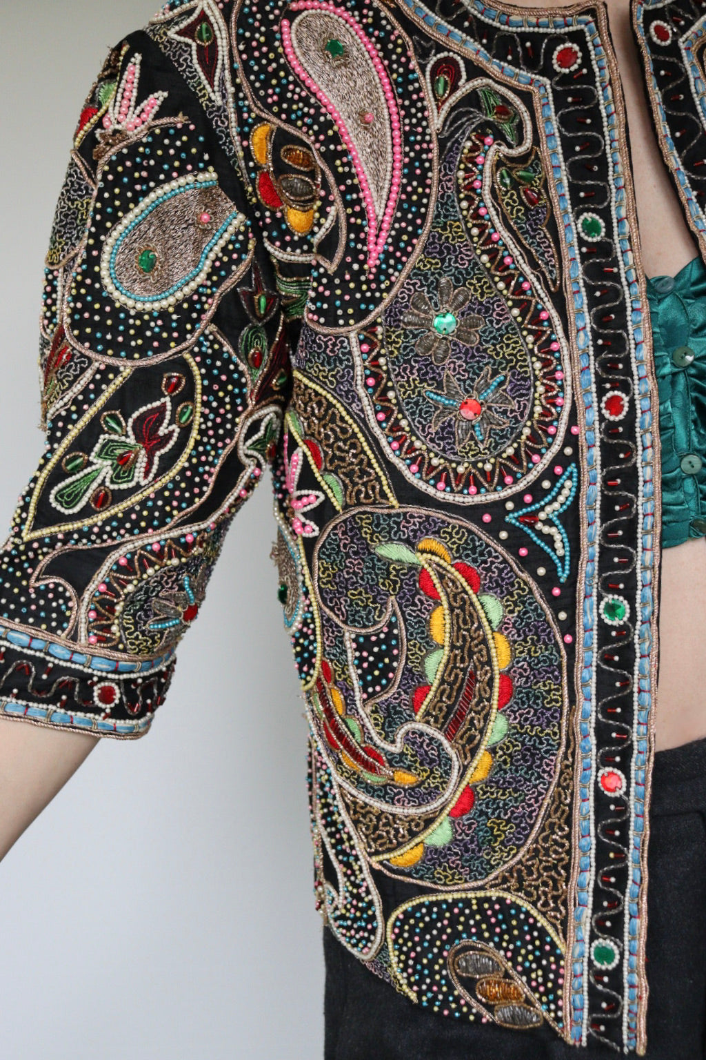 The Bold & Beaded - jacket - S up to M/L