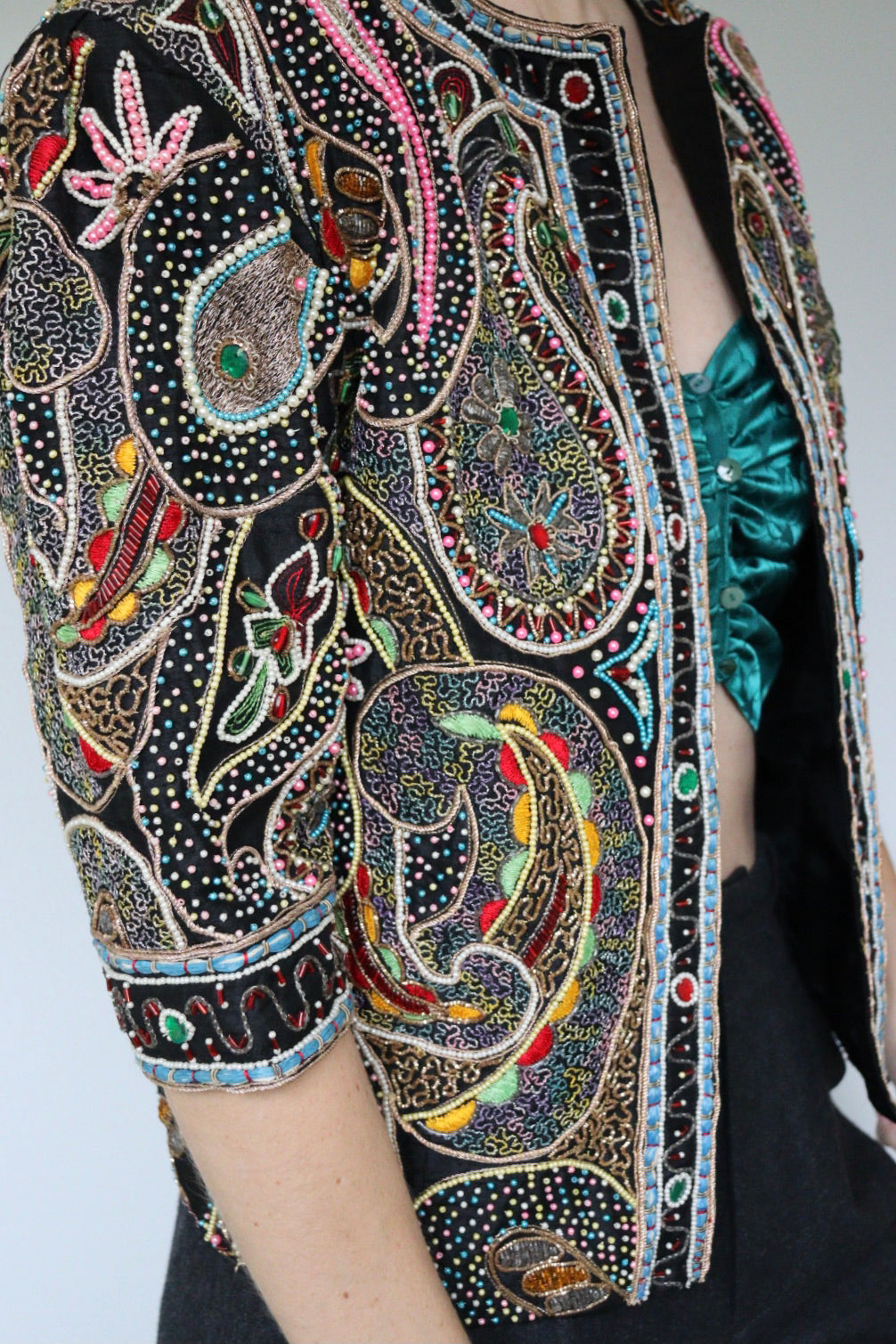 The Bold & Beaded - jacket - S up to M/L