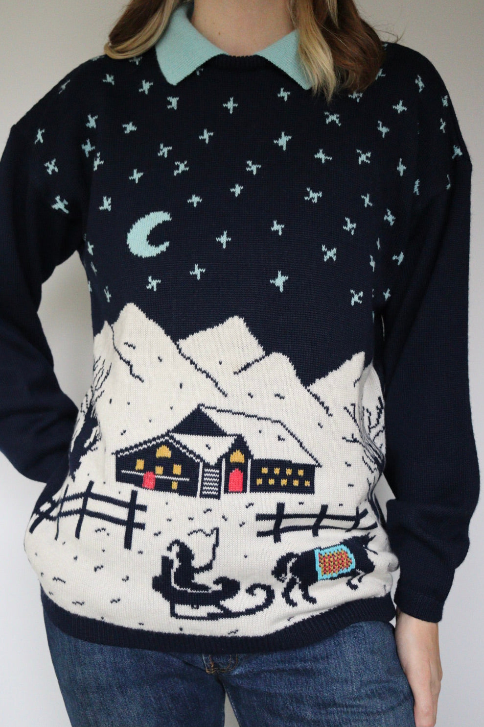 The Snowy Landscape - sweater - S up to L