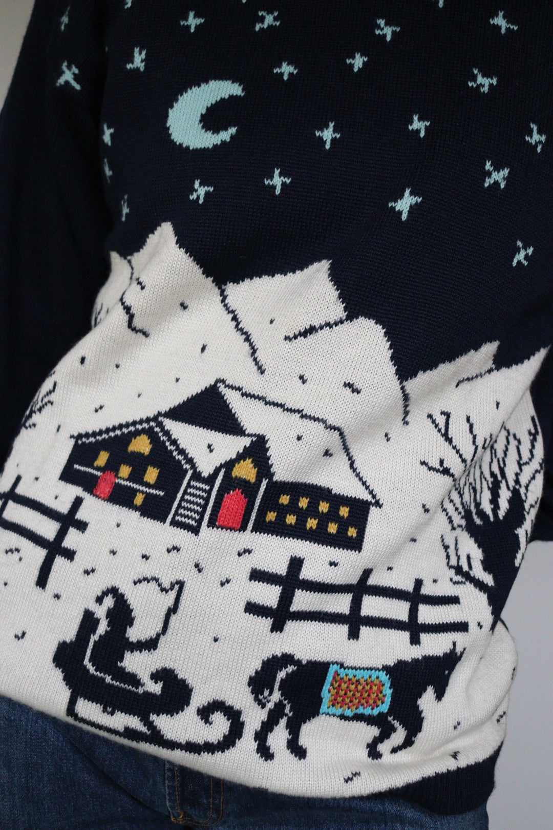 The Snowy Landscape - sweater - S up to L