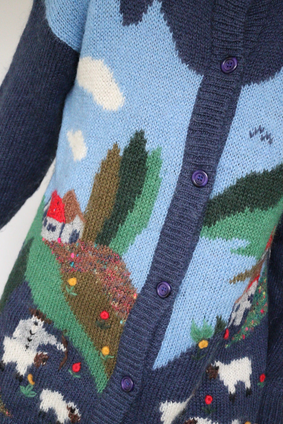 The Cosy Landscape - cardigan - S up to L