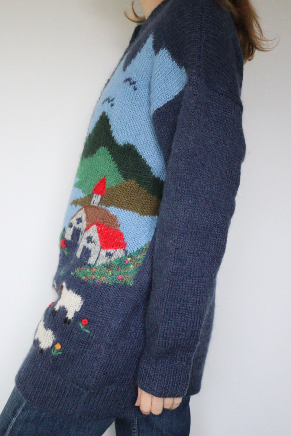 The Cosy Landscape - cardigan - S up to L