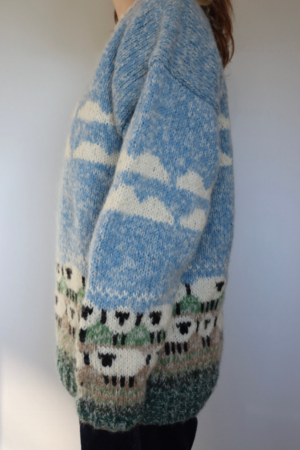 The Sheeps & Clouds - preloved Pachamama sweater - S up to XL