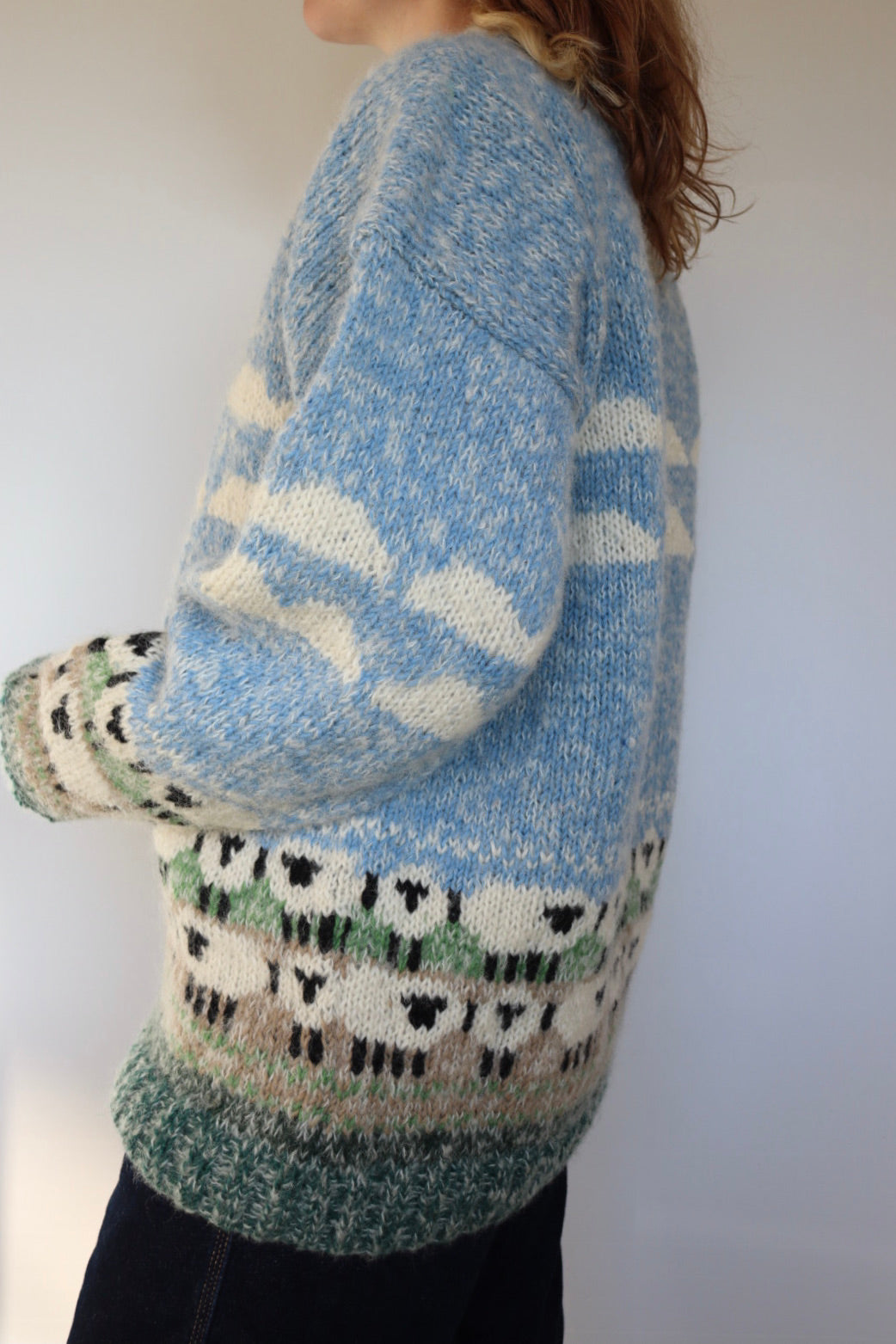 The Sheeps & Clouds - preloved Pachamama sweater - S up to XL