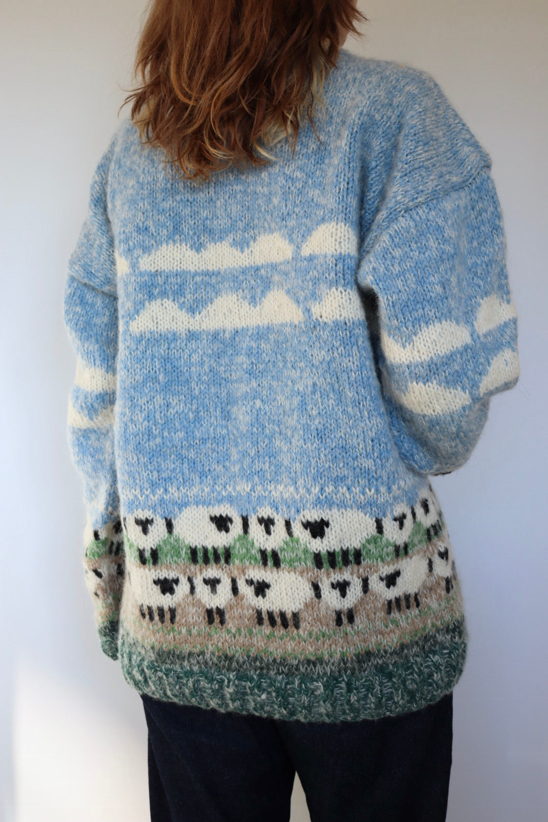 The Sheeps & Clouds - preloved Pachamama sweater - S up to XL