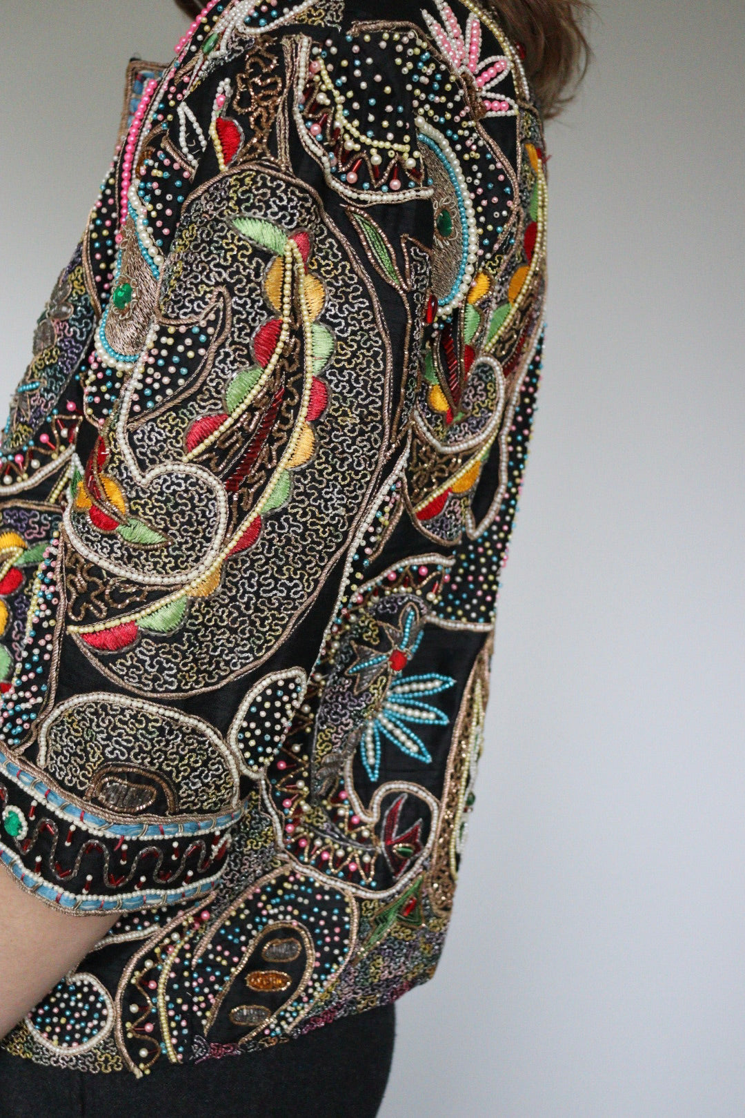 The Bold & Beaded - jacket - S up to M/L