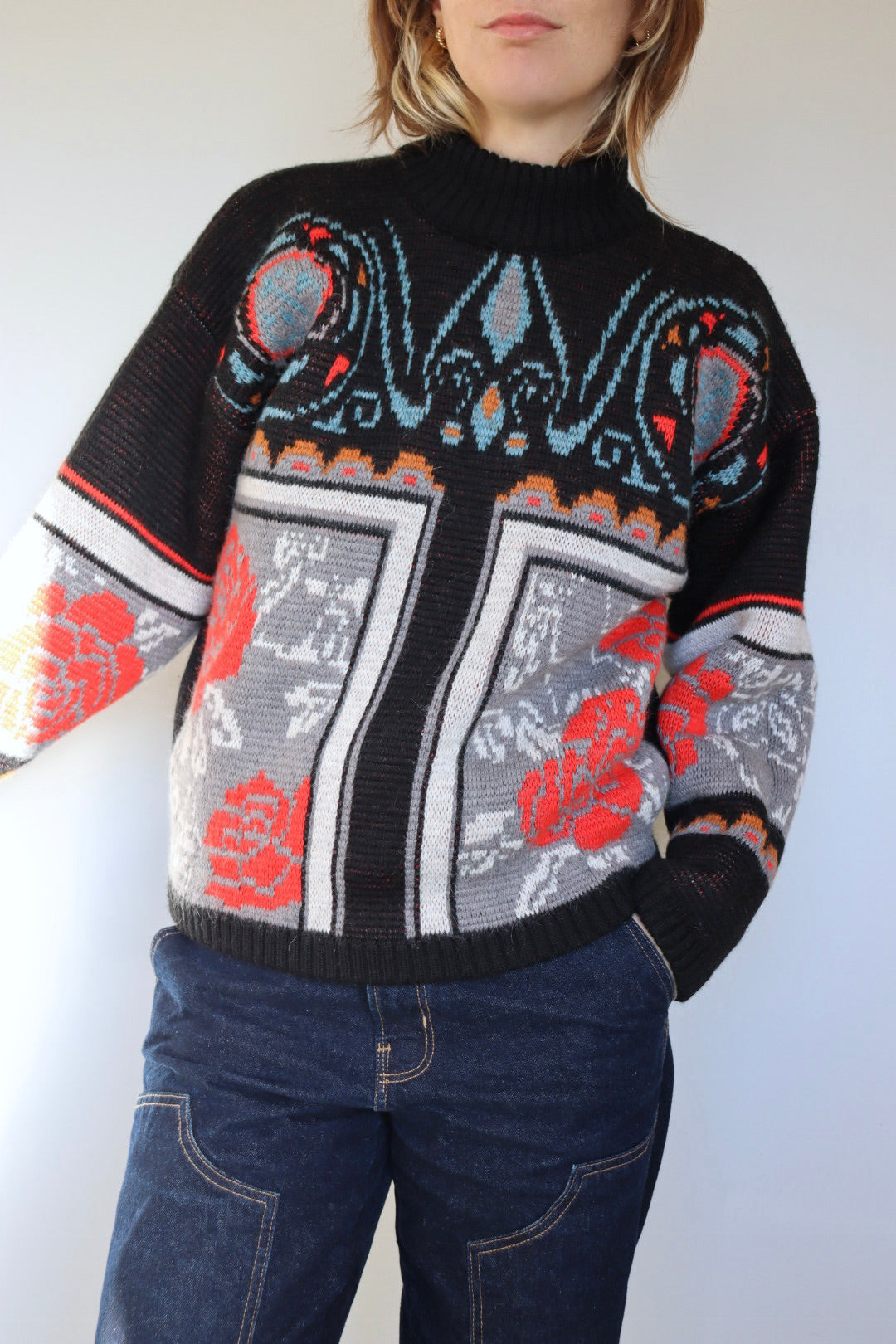The 90's Forever - vintage Oxbow Pohono sweater - S up to L