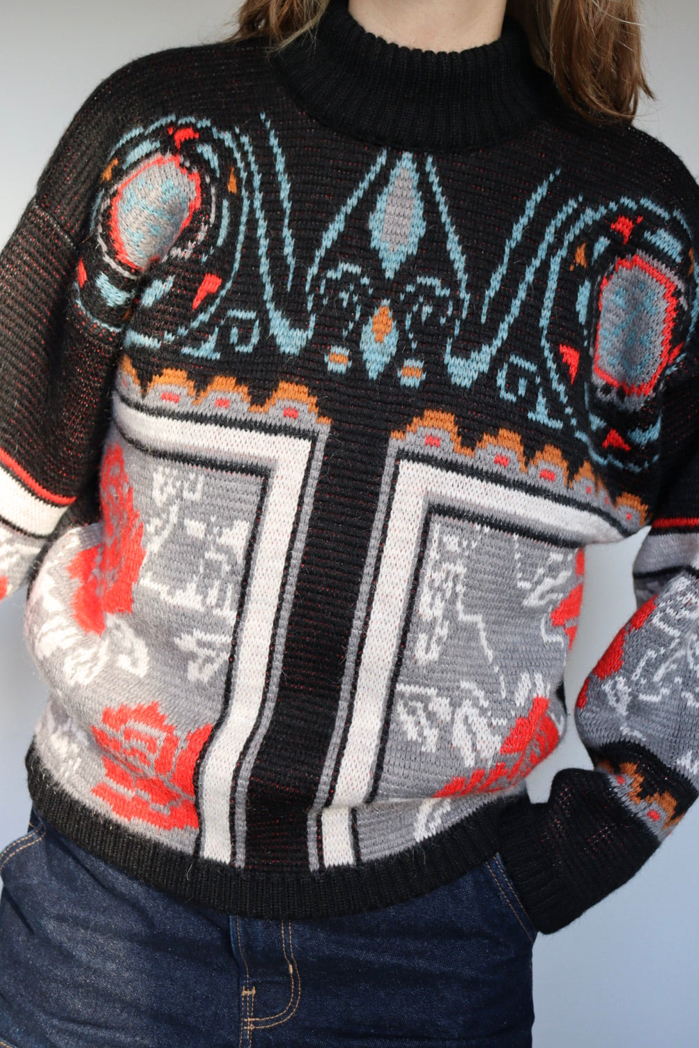 The 90's Forever - vintage Oxbow Pohono sweater - S up to L