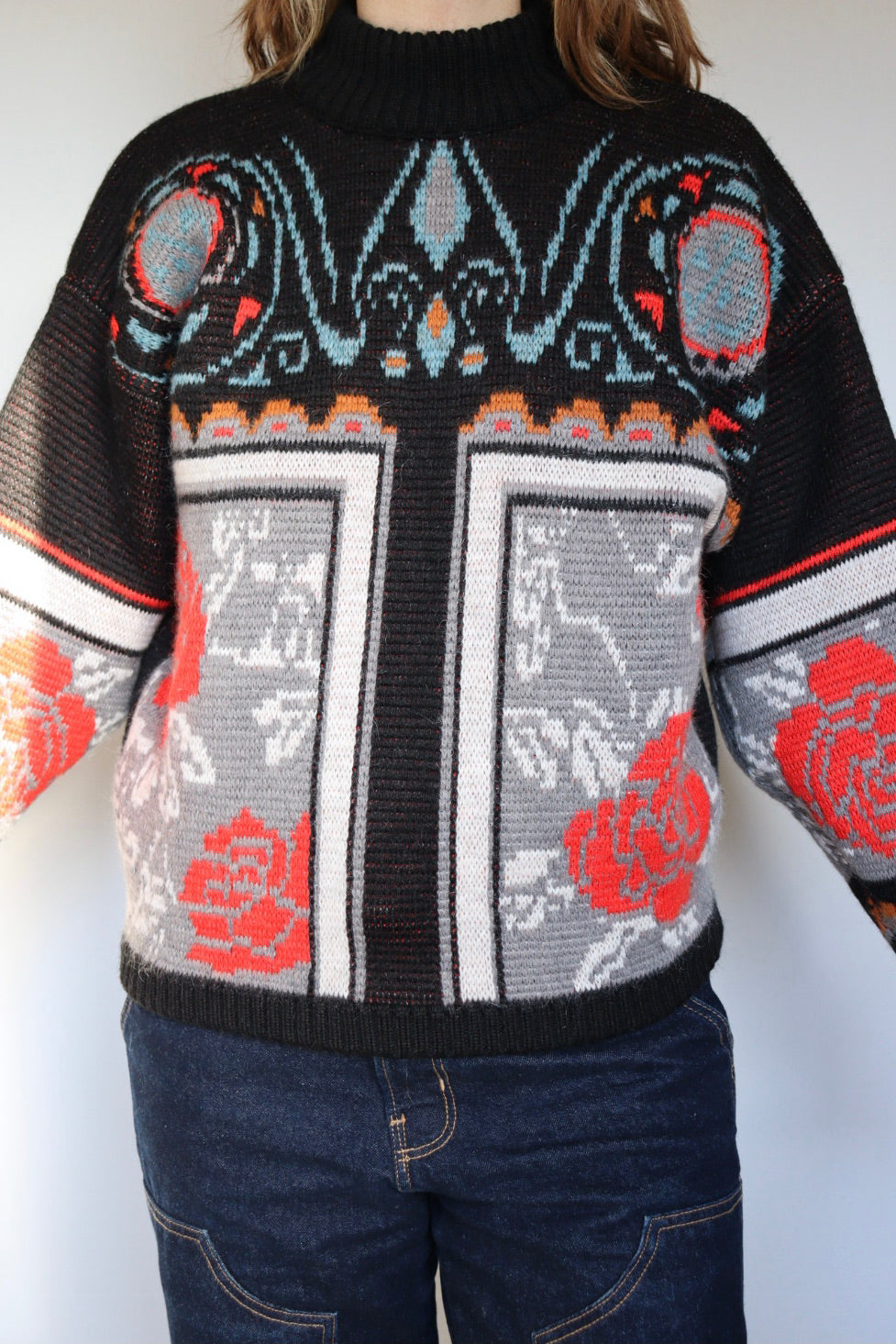 The 90's Forever - vintage Oxbow Pohono sweater - S up to L