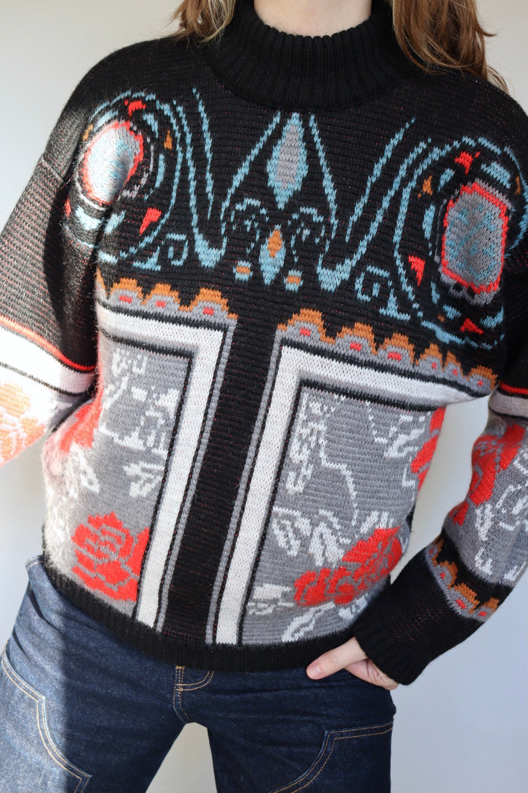 The 90's Forever - vintage Oxbow Pohono sweater - S up to L