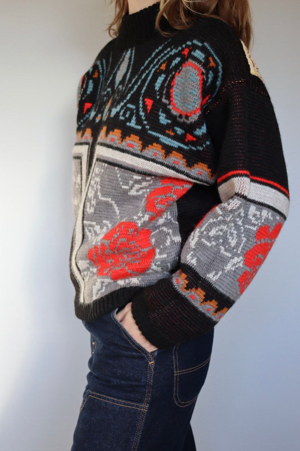 The 90's Forever - vintage Oxbow Pohono sweater - S up to L