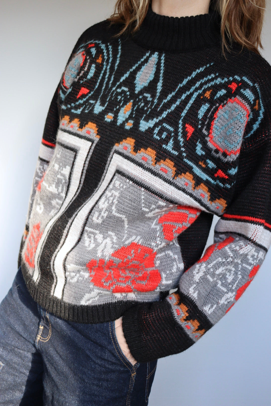 The 90's Forever - vintage Oxbow Pohono sweater - S up to L