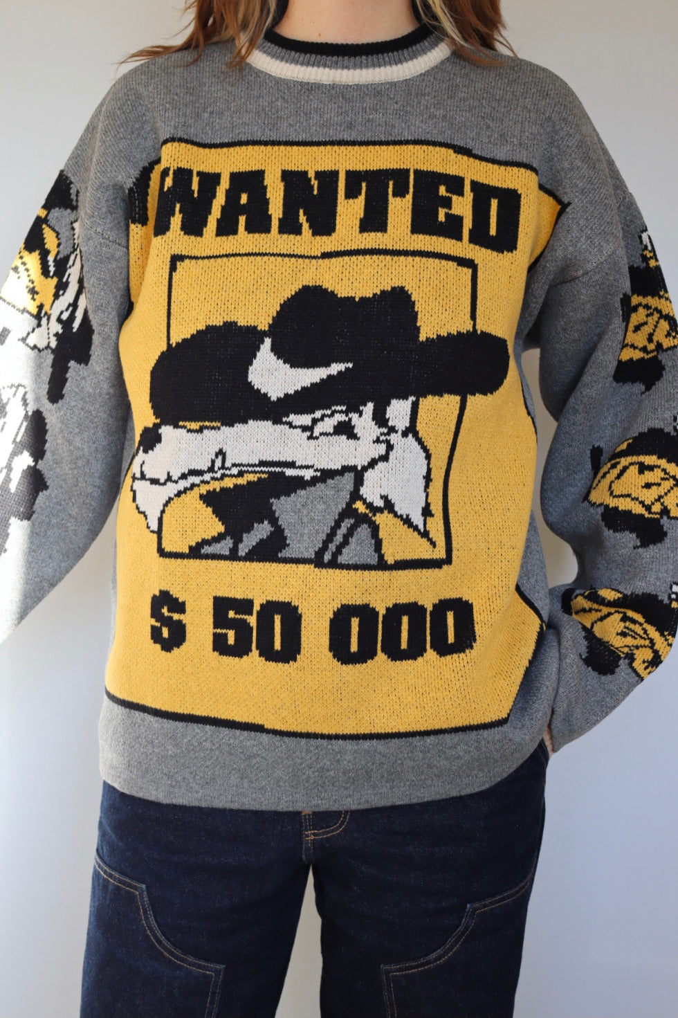 The Most Wanted - vintage Mc'Lem sweater - S up to L/XL