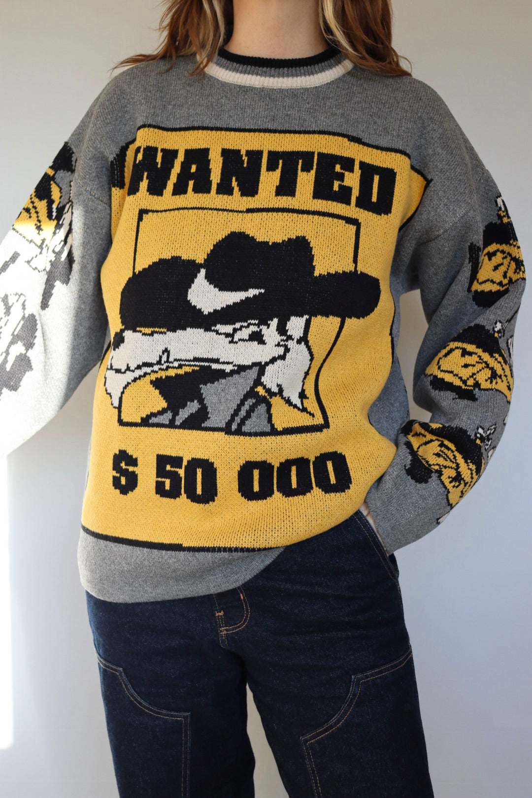 The Most Wanted - vintage Mc'Lem sweater - S up to L/XL