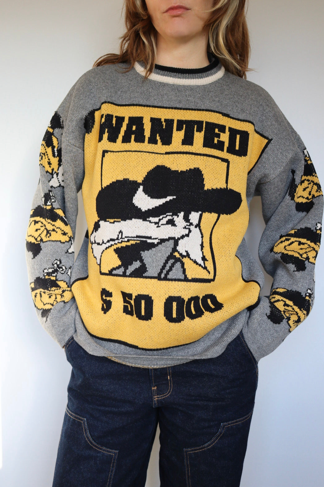 The Most Wanted - vintage Mc'Lem sweater - S up to L/XL