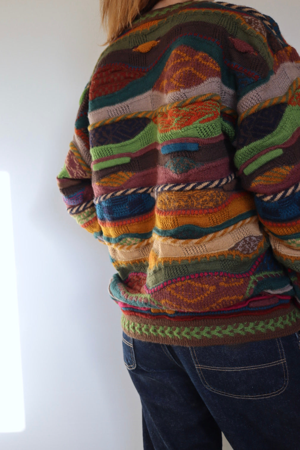 The 3D Coogi - vintage COOGI sweater - S up to L/XL