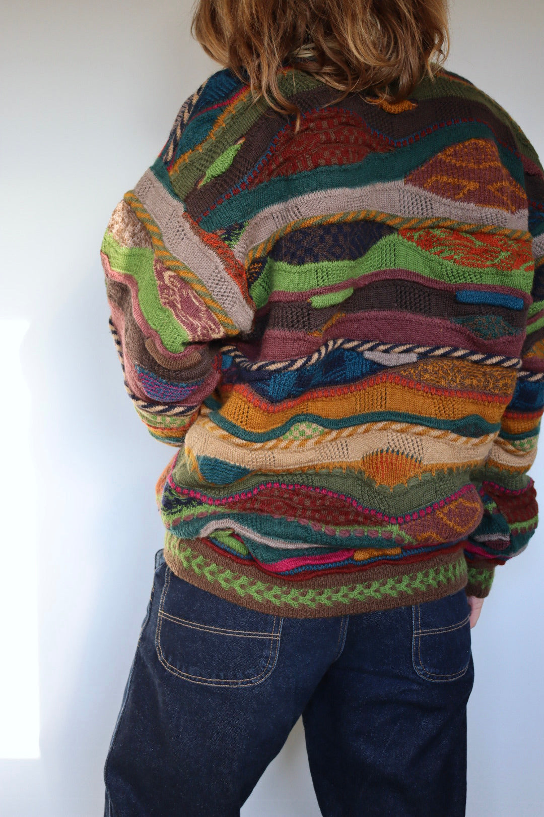 The 3D Coogi - vintage COOGI sweater - S up to L/XL