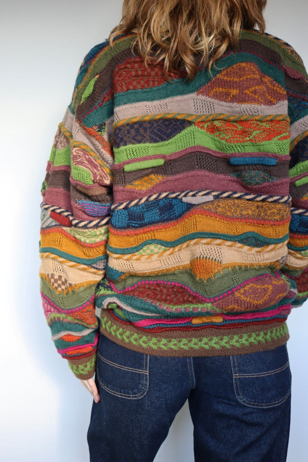 The 3D Coogi - vintage COOGI sweater - S up to L/XL