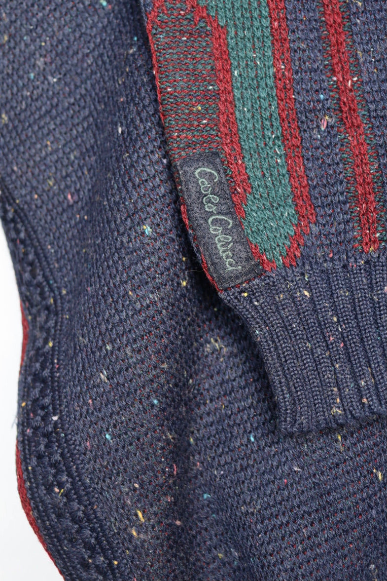 The Cool Squiggle - vintage Carlo Colucci sweater - S up to L