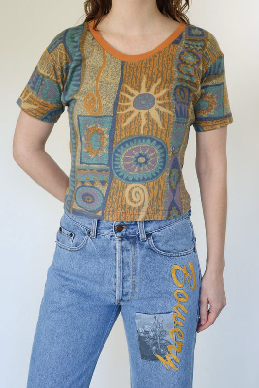 The Boat & Beach - t-shirt - S up to M