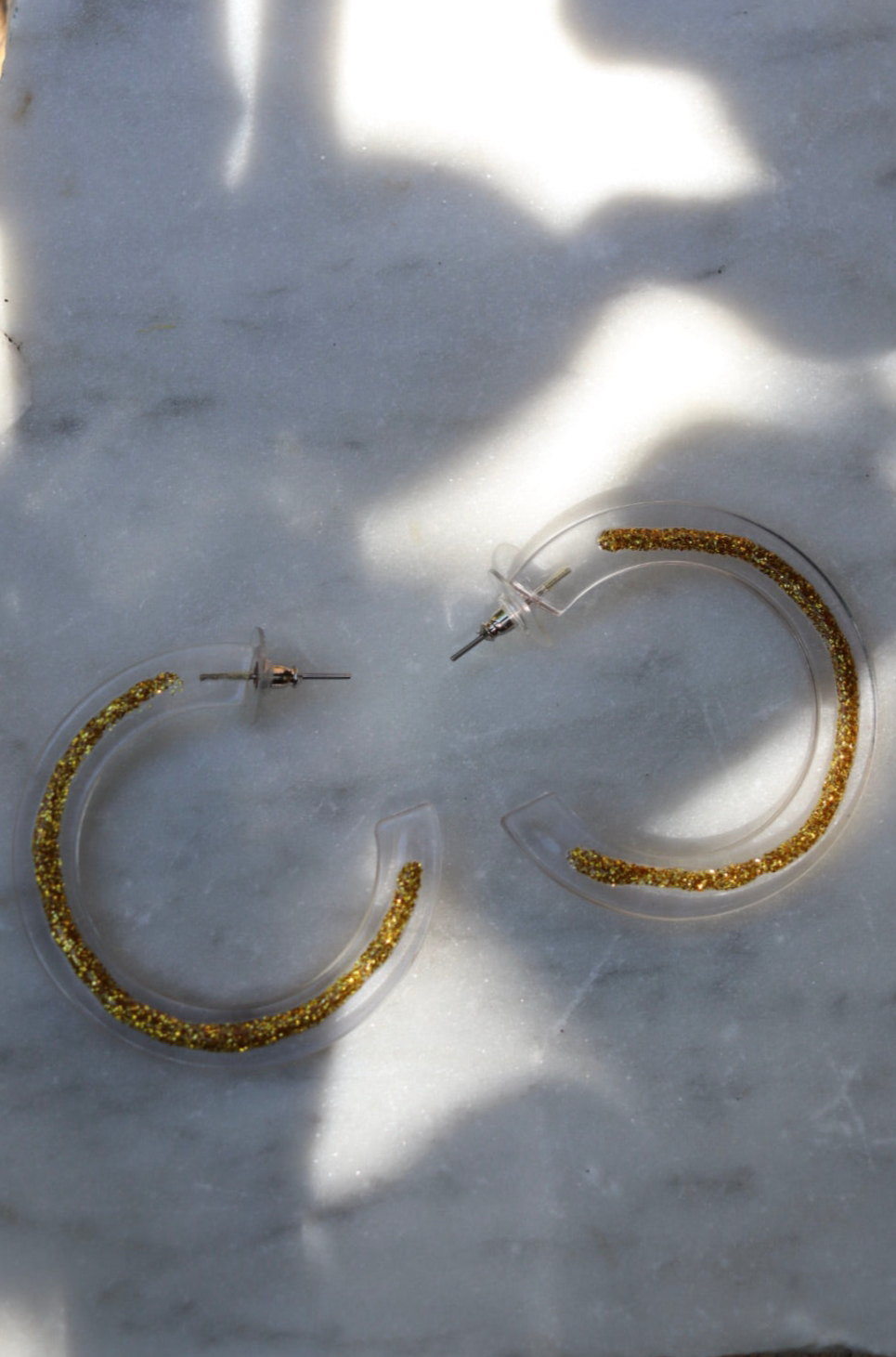The Gold Hoop - retro earrings M
