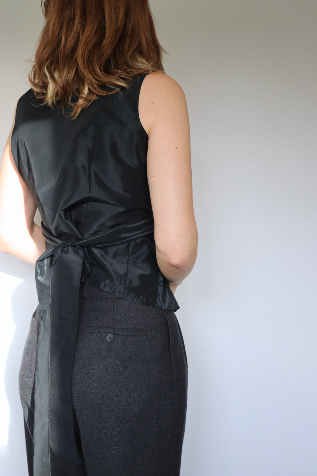 The Pleaded Chique - vintage top - S up to M