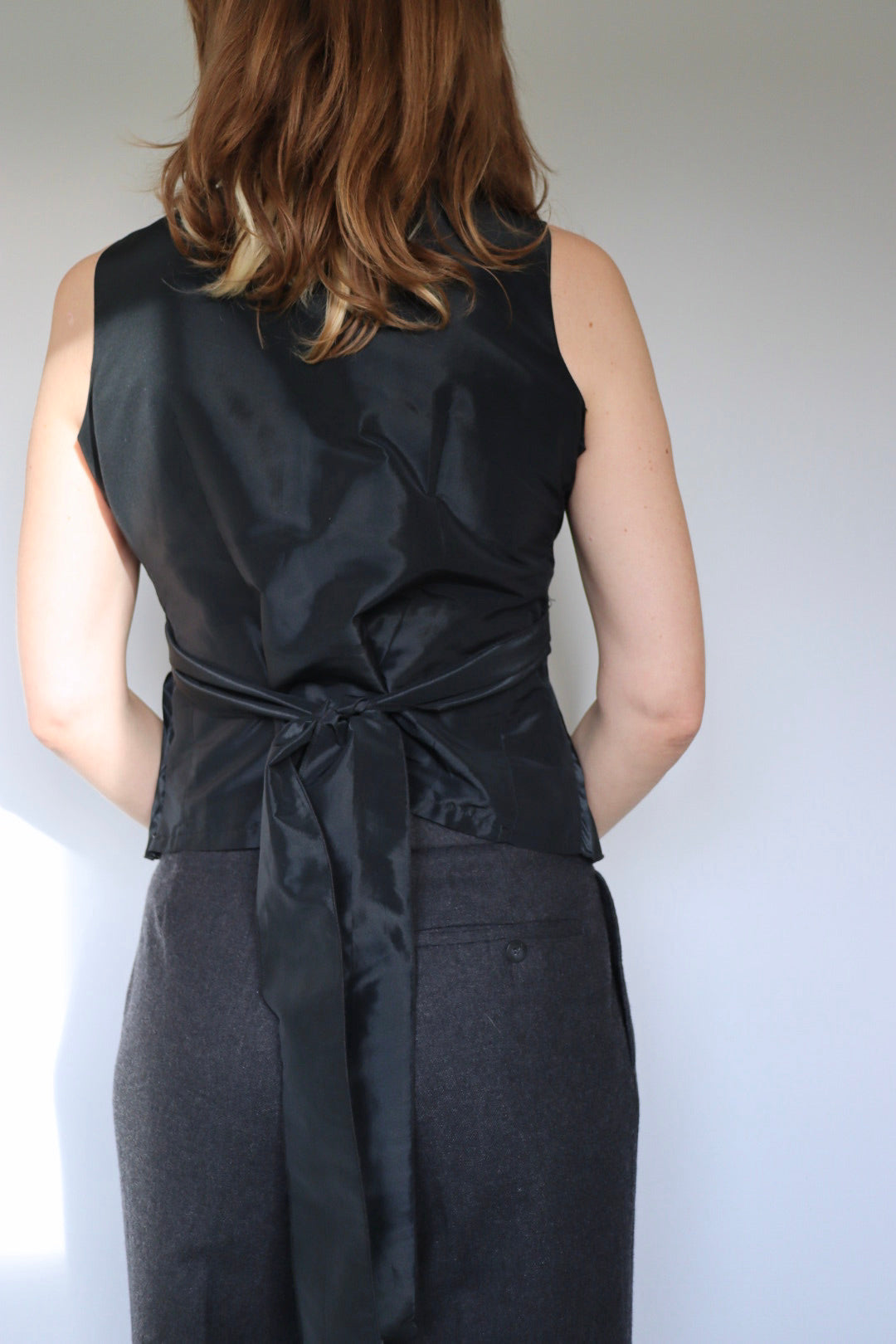 The Pleaded Chique - vintage top - S up to M
