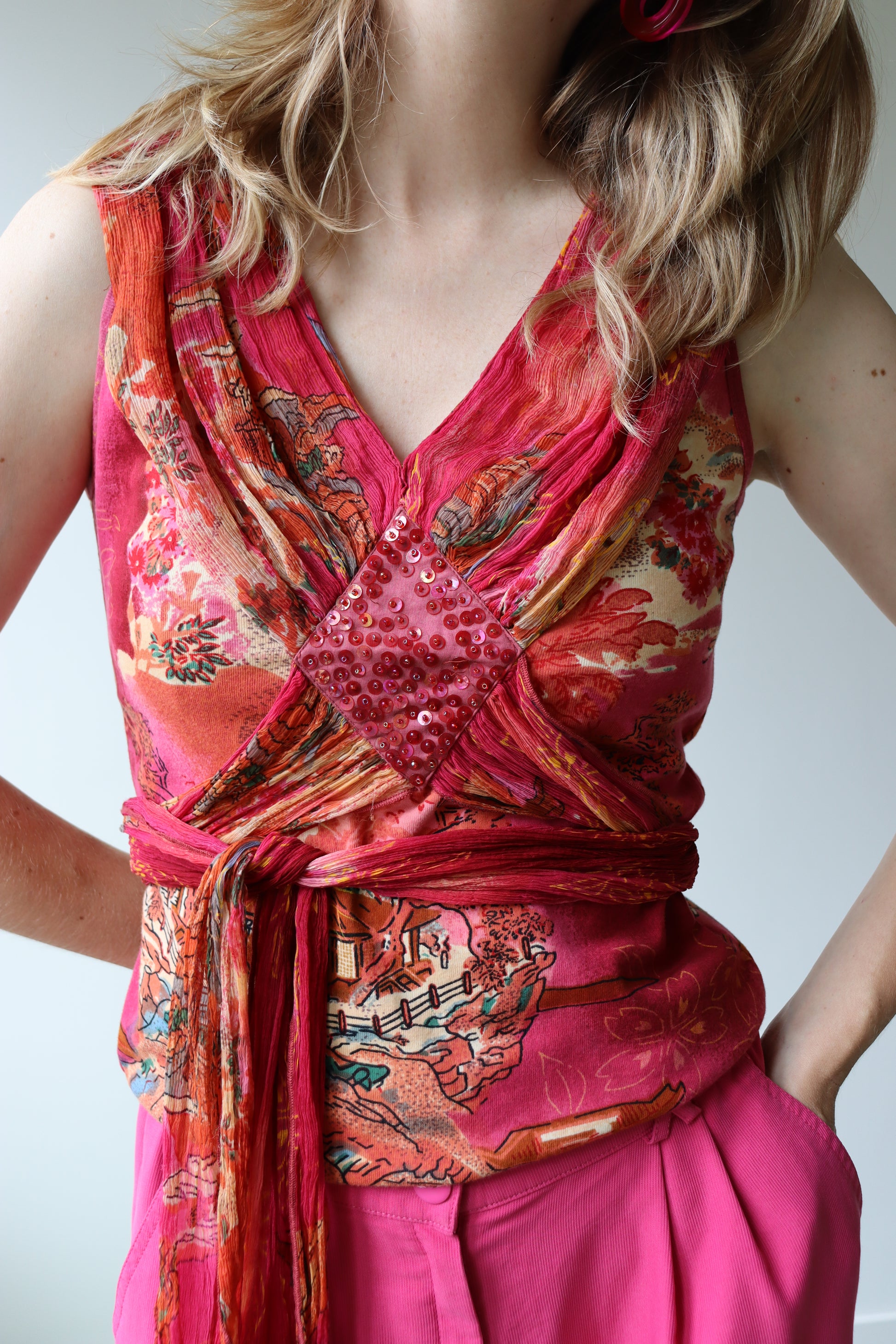 The René Derhy top S up to M - Main Image