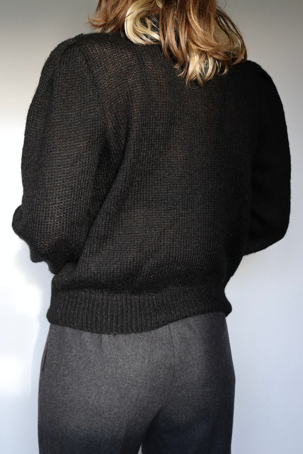 The Sparkle Shoulder - vintage cardigan - S up to M/L