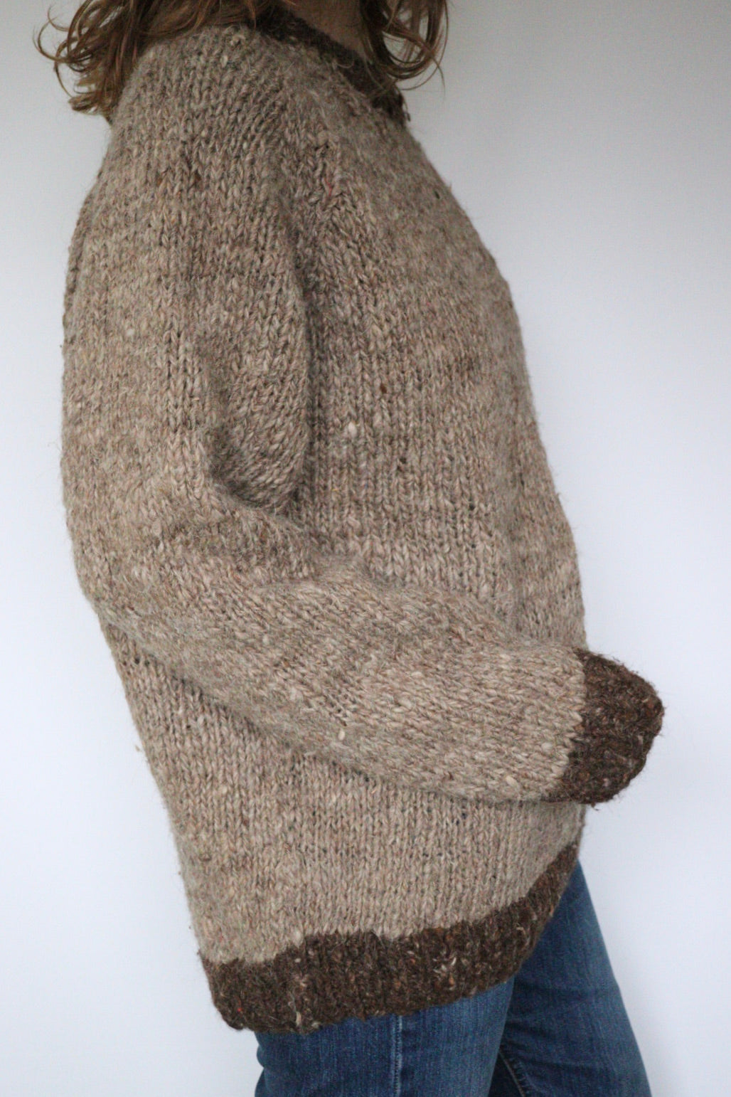 The Chunky Knit - vintage knitted sweater - S up to XL