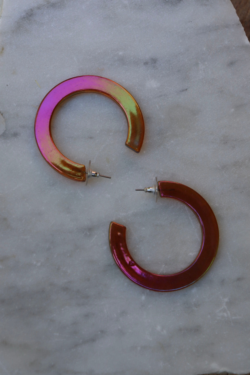 The Iridecent Other - retro earrings M