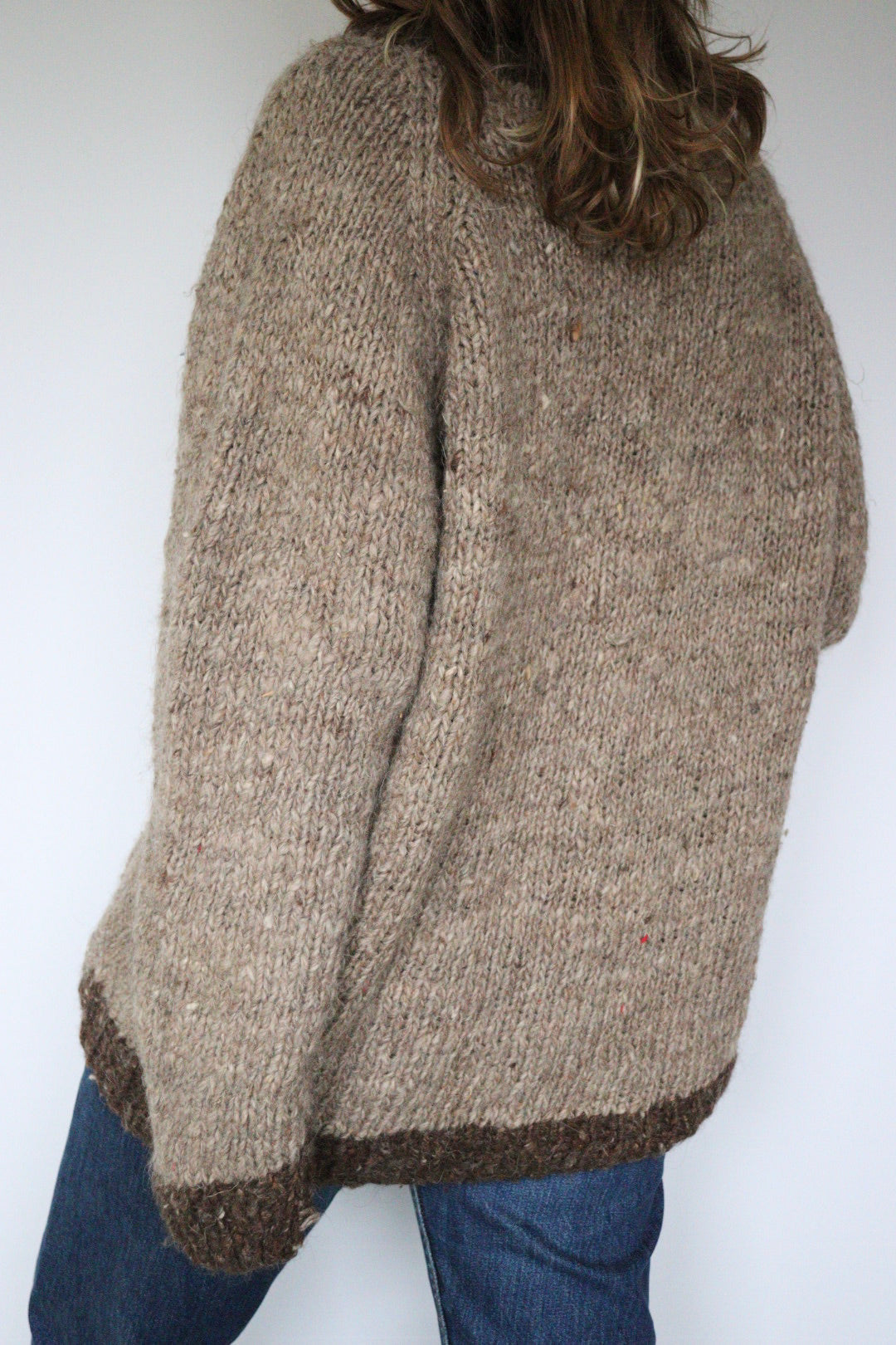 The Chunky Knit - vintage knitted sweater - S up to XL