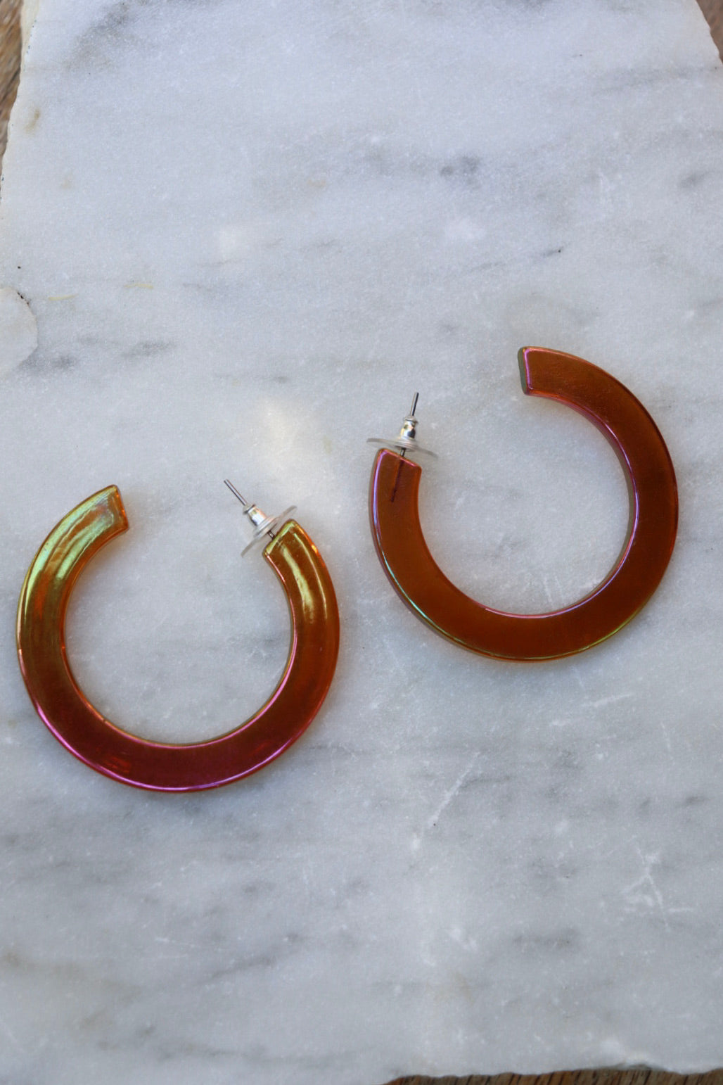 The Iridecent Other - retro earrings M