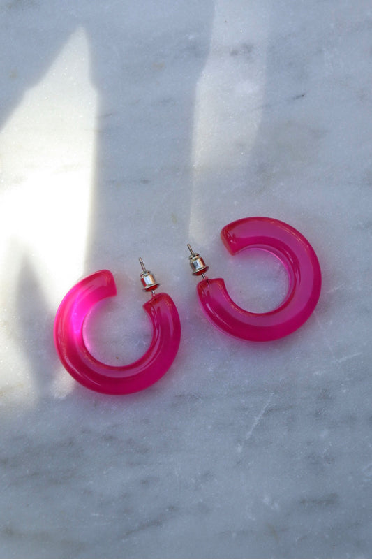 The Small Chunky - retro earrings S
