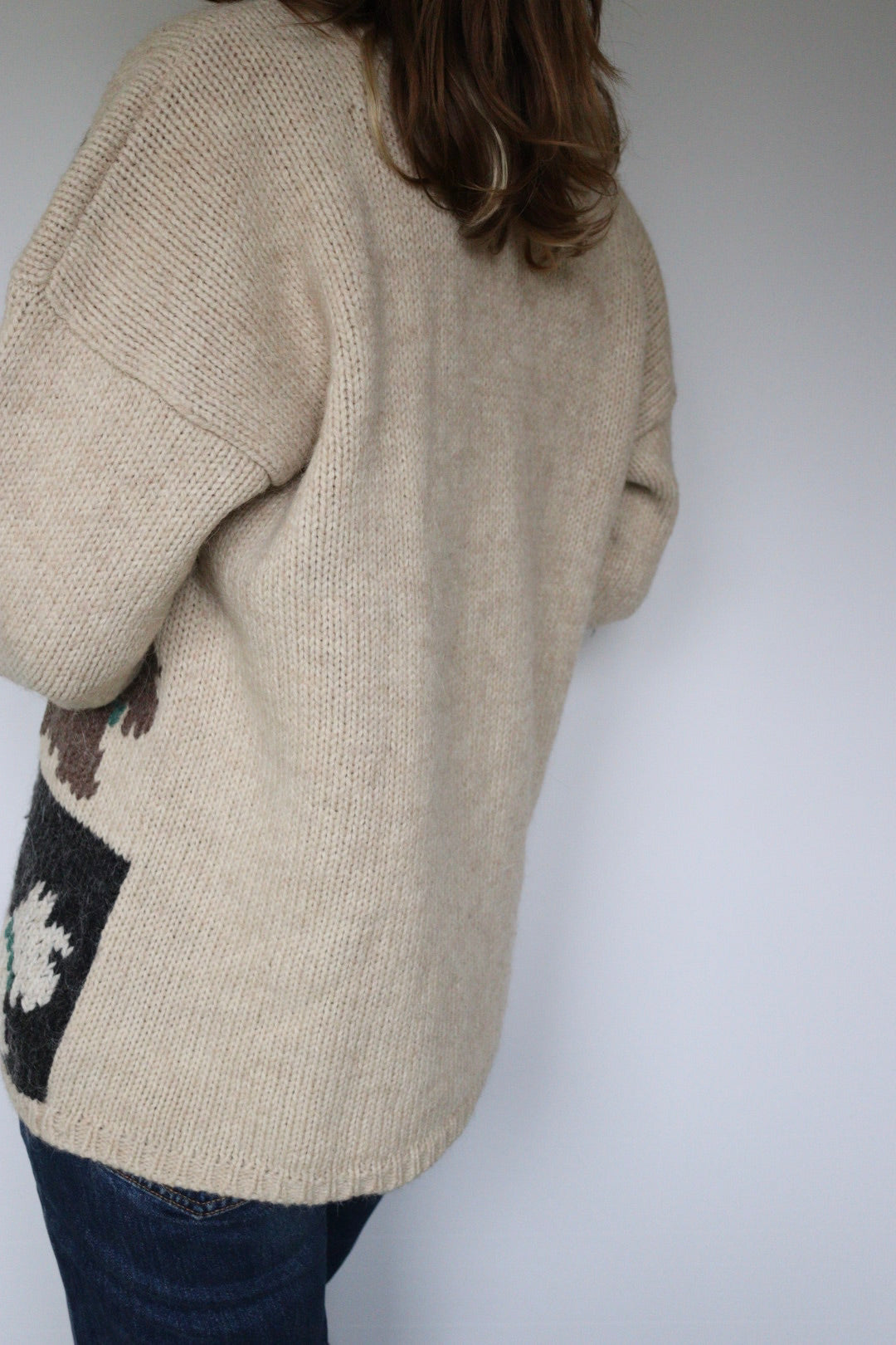 The Scottie Dogs - vintage knitted sweater - S up to L