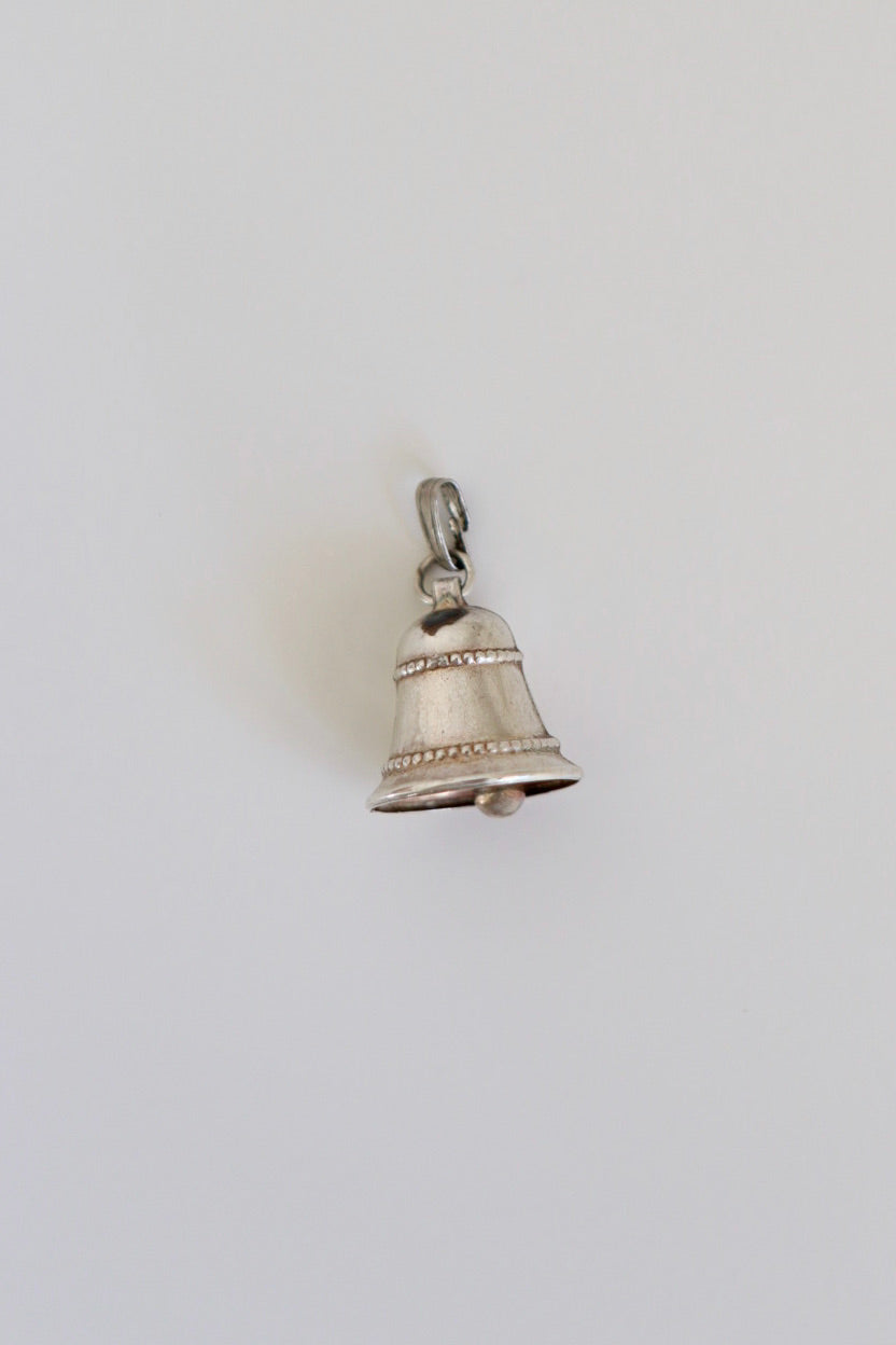 The Bell - vintage silver charm