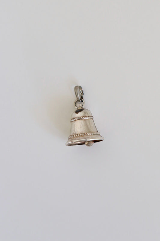 The Bell - vintage silver charm