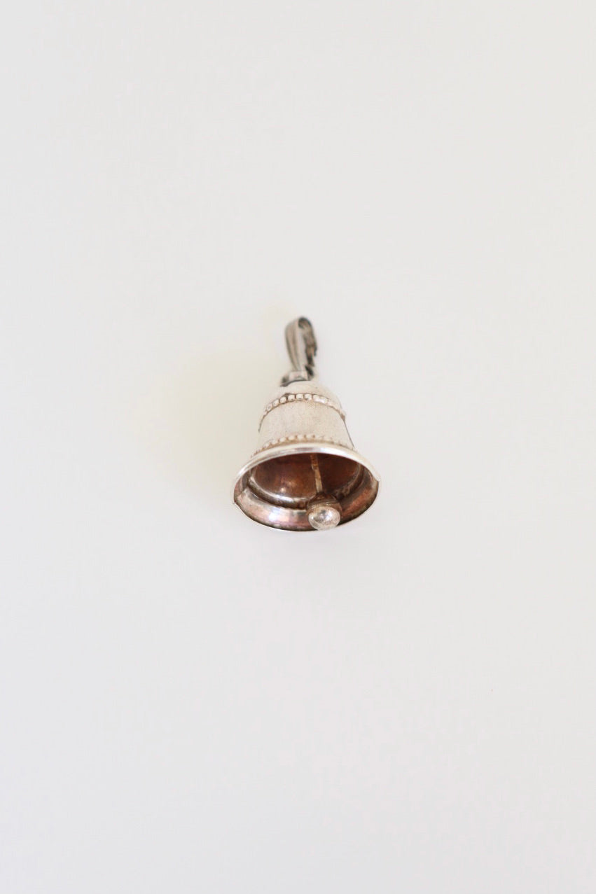 The Bell - vintage silver charm