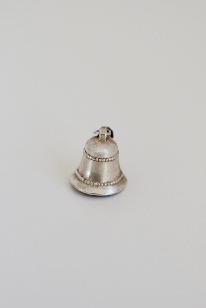 The Bell - vintage silver charm