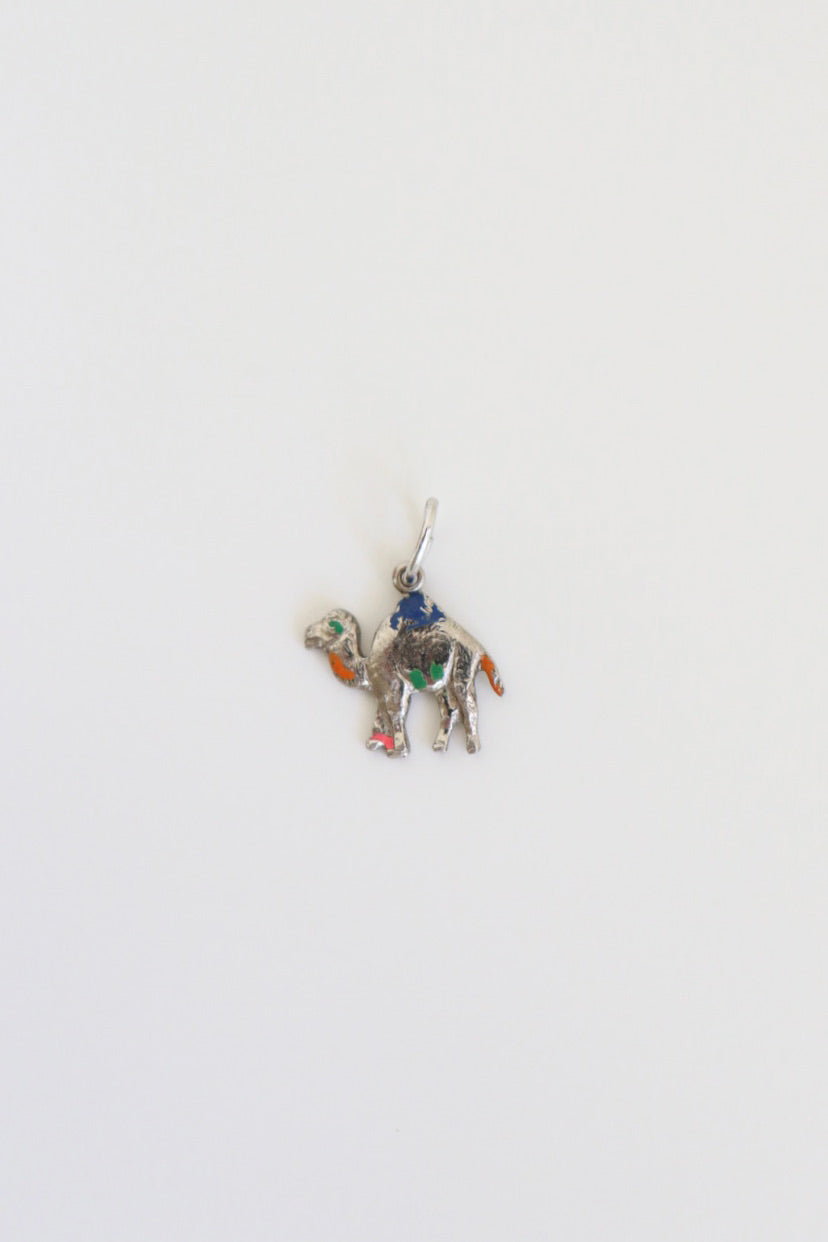 The Dromedary - vintage silver charm