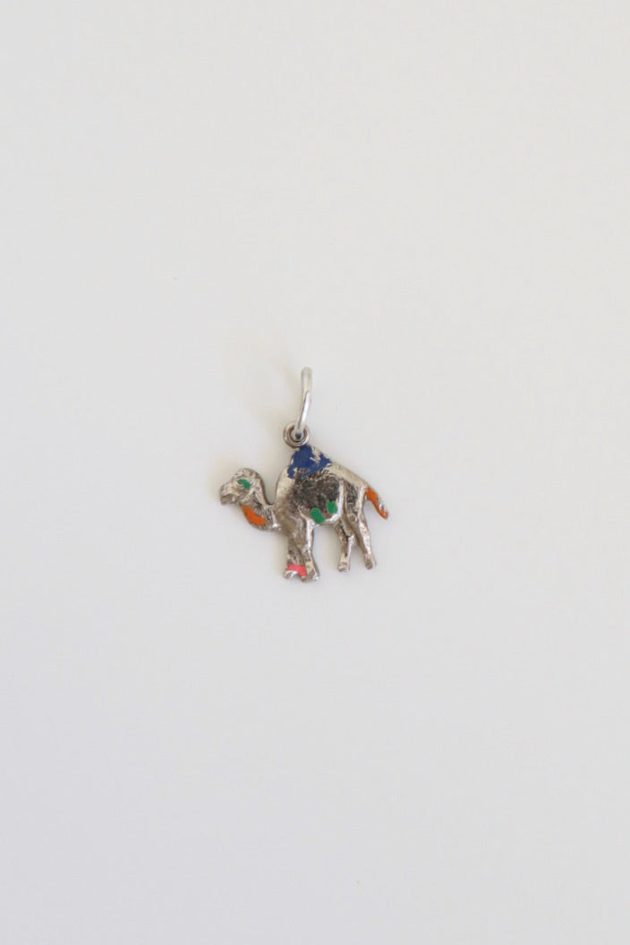 The Dromedary - vintage silver charm