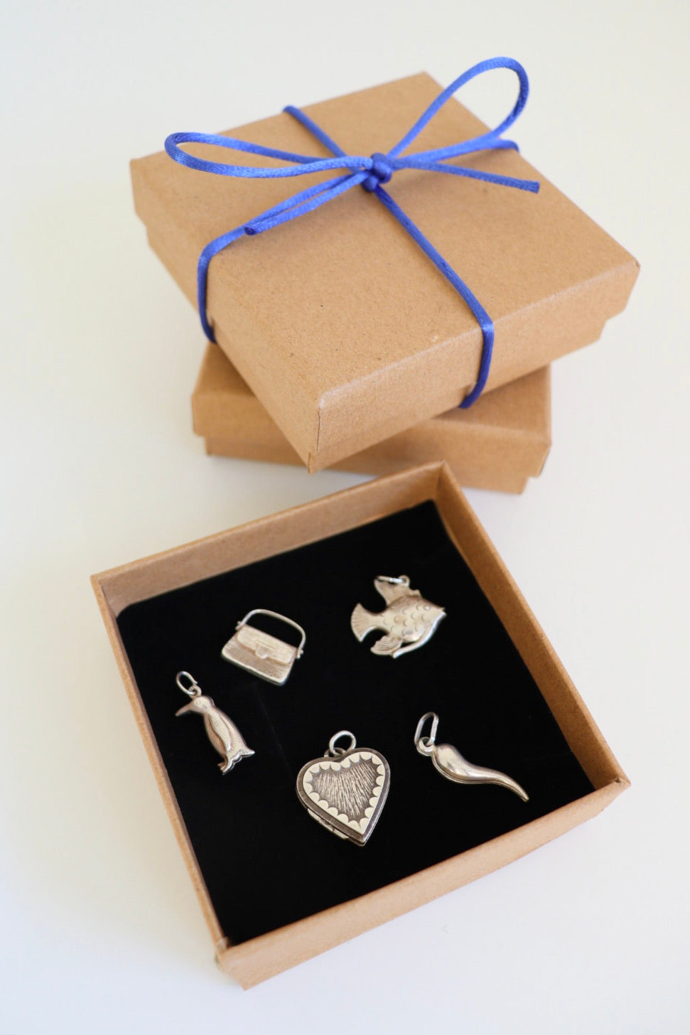 The Bell - vintage silver charm