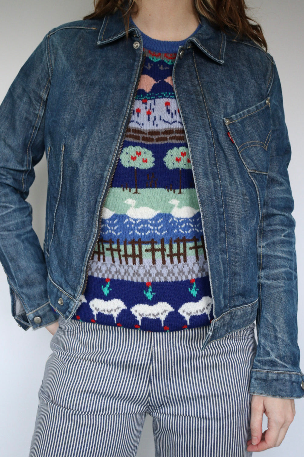 The Levi's Engineered - denim jacket - S up to S/M