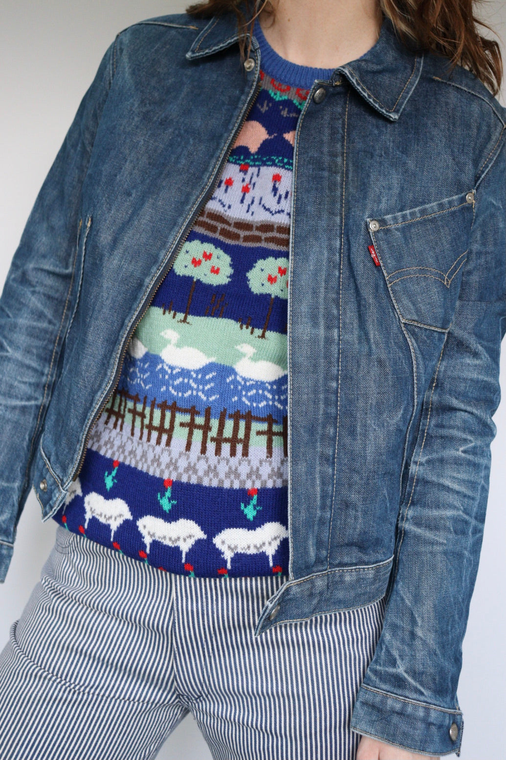 The Levi's Engineered - denim jacket - S up to S/M
