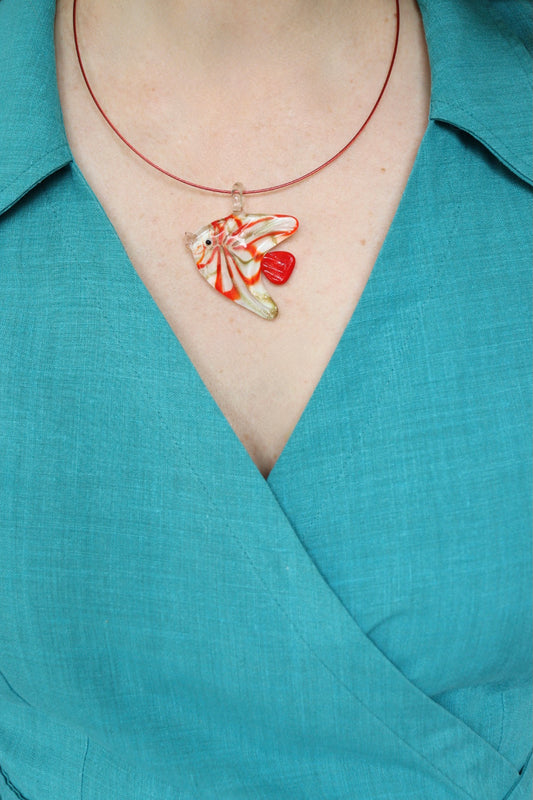 The Murano Fish - necklace