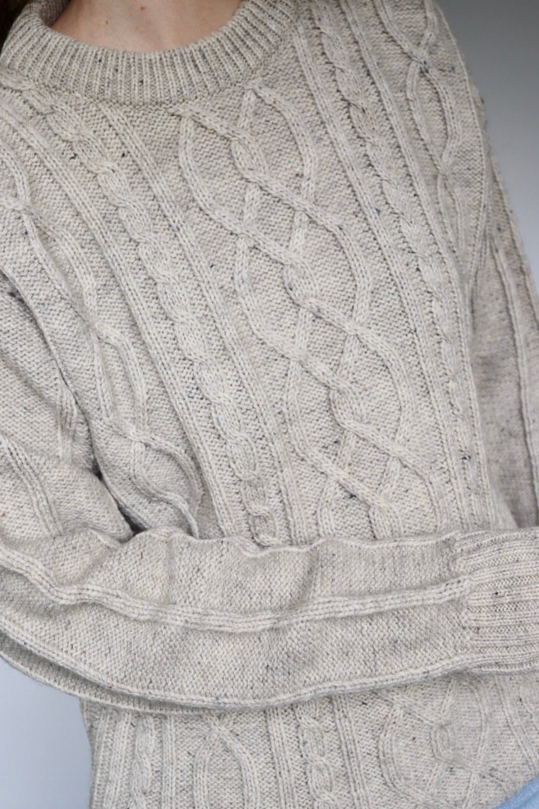 The Atlas Knit - vintage sweater - S up to L