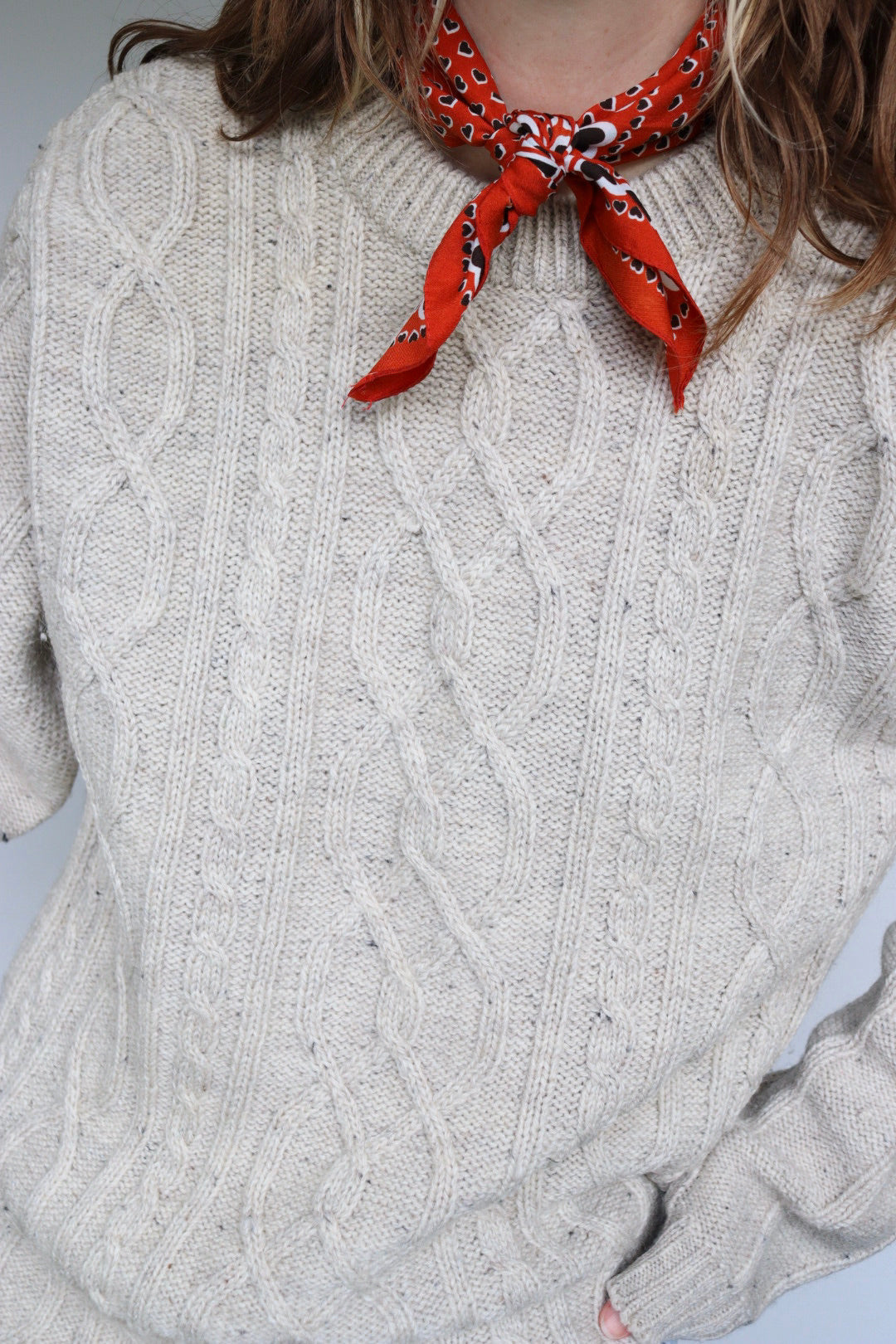 The Atlas Knit - vintage sweater - S up to L