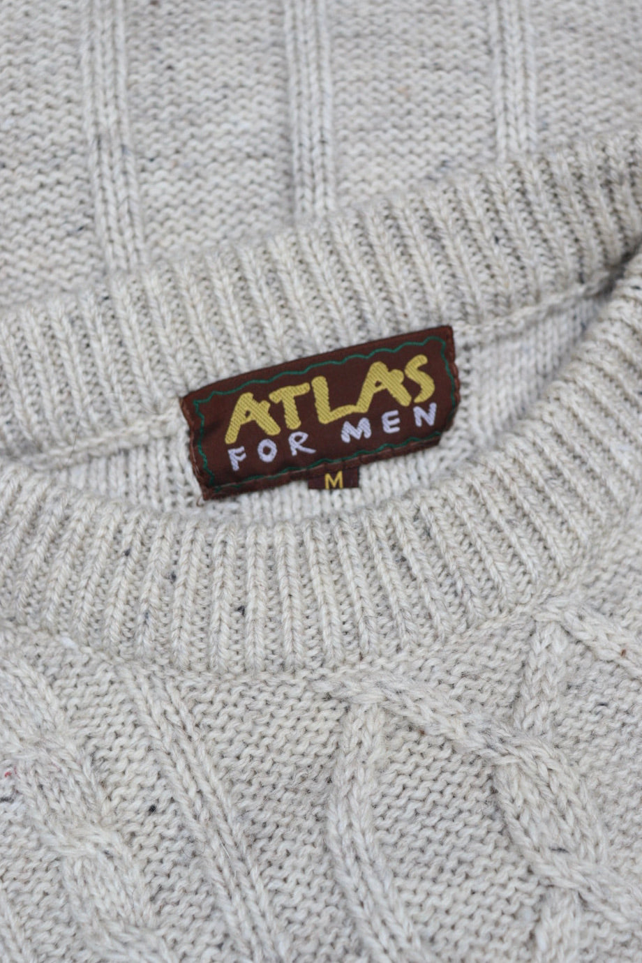 The Atlas Knit - vintage sweater - S up to L
