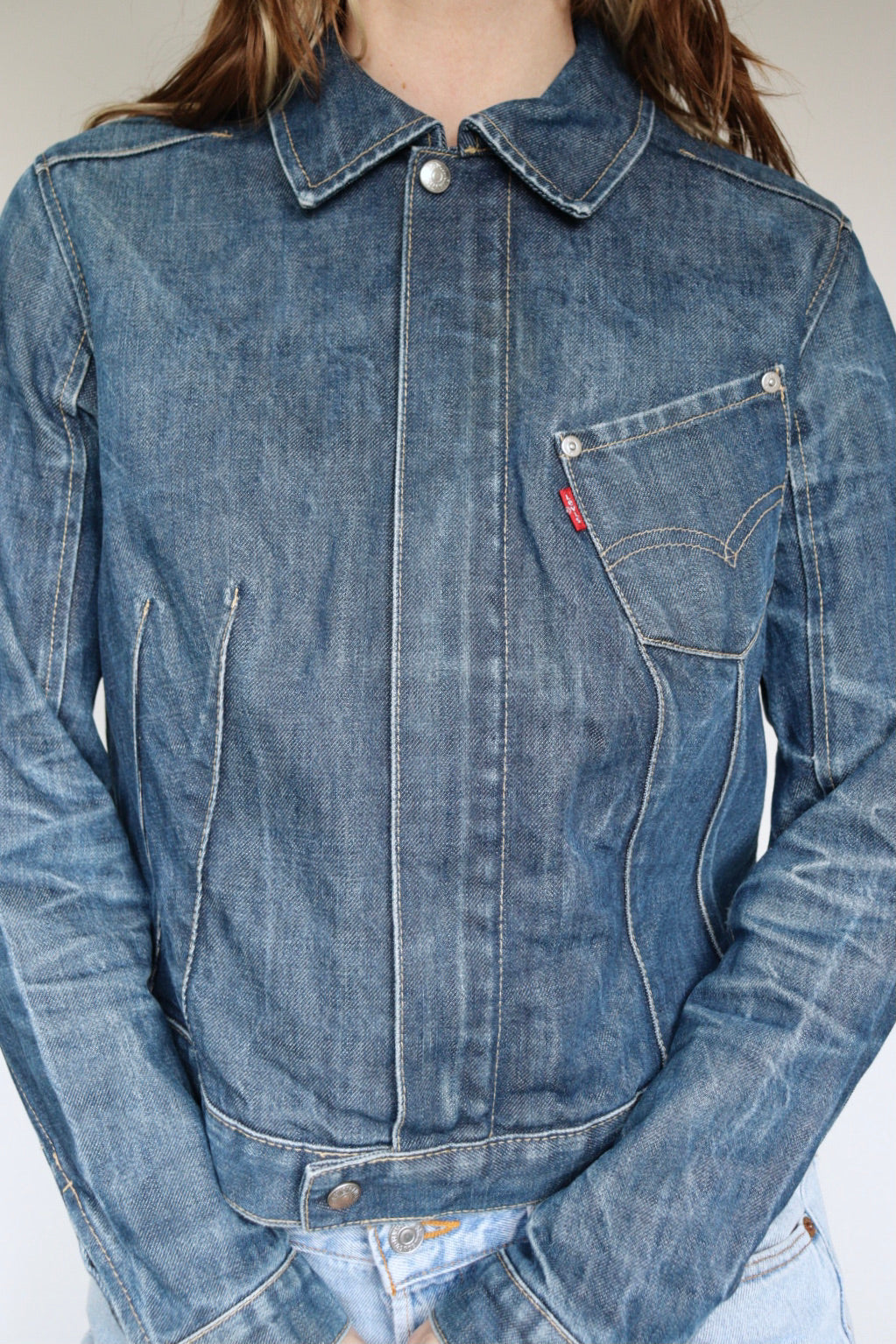 The Levi's Engineered - denim jacket - S up to S/M